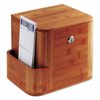 Safco Bamboo Suggestion Box, 10 x 8 x 14, Cherry 4237CY